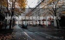 从用户角度聊聊蜜桃视频：在手机与电脑端的实际体验差别
