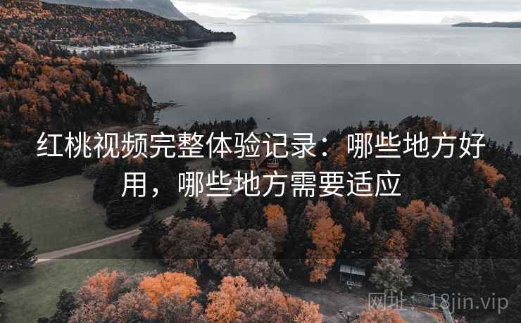 红桃视频完整体验记录:哪些地方好用,哪些地方需要适应 第2张 红桃视频完整体验记录:哪些地方好用,哪些地方需要适应 第2张