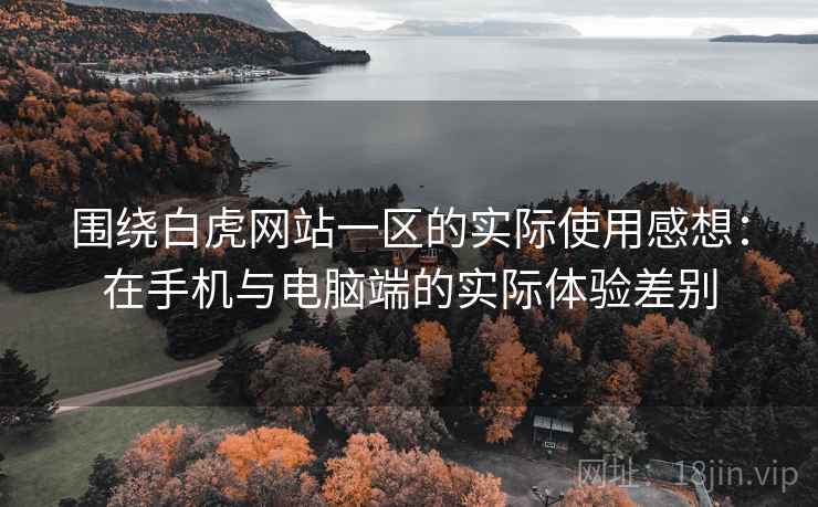 围绕白虎网站一区的实际使用感想：在手机与电脑端的实际体验差别  第2张