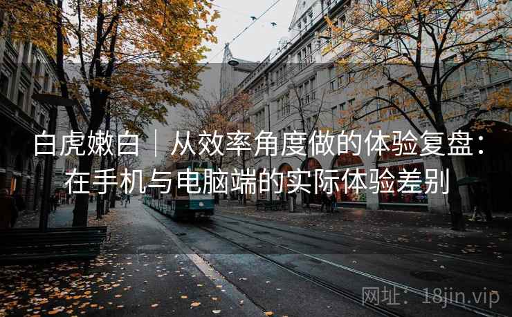 白虎嫩白|从效率角度做的体验复盘:在手机与电脑端的实际体验差别 第2张 白虎嫩白|从效率角度做的体验复盘:在手机与电脑端的实际体验差别 第2张